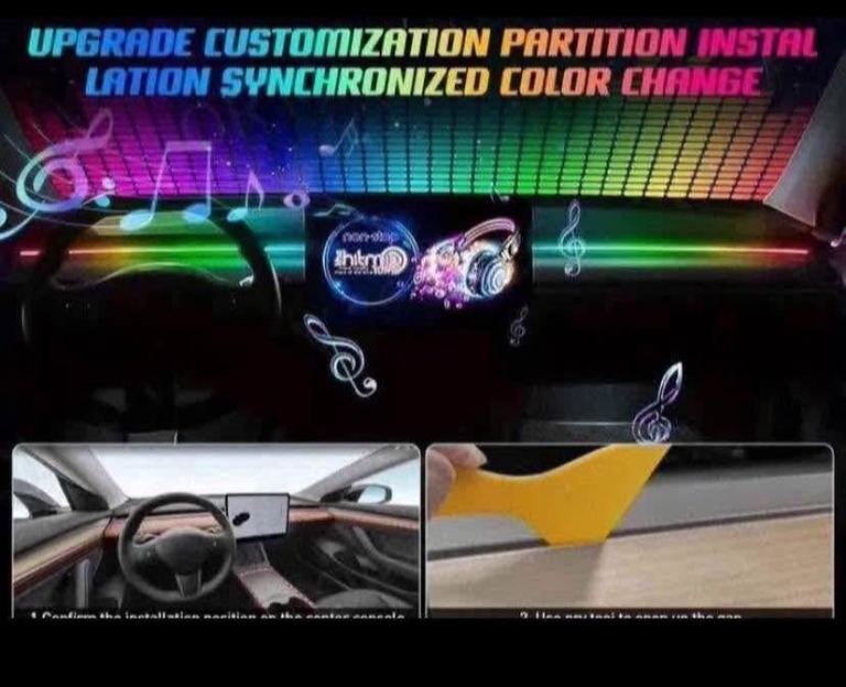 Ambient Car Lighting Kit