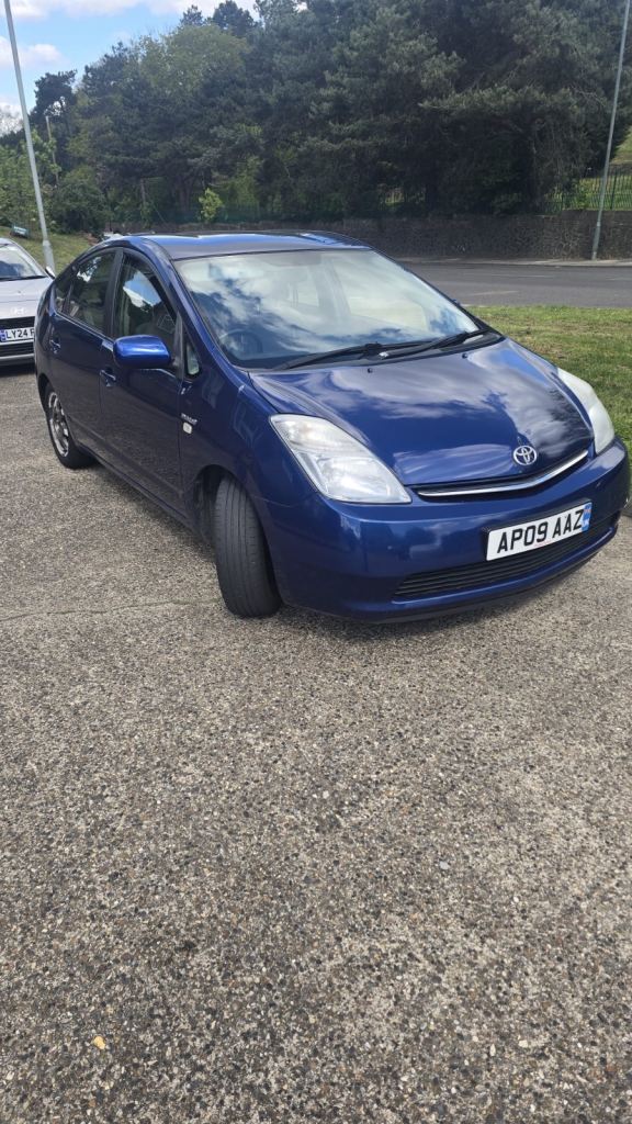 Toyota Prius hybrid 2009 blue car sale 