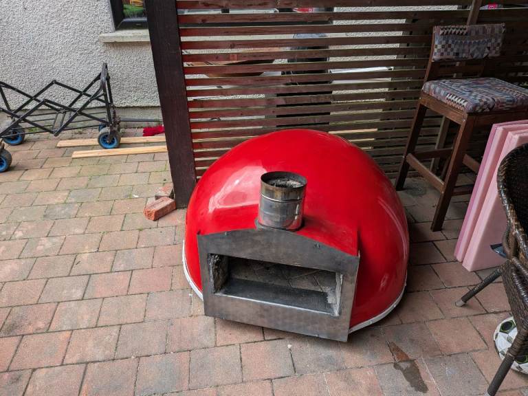 1.2 m wood fired pizza oven