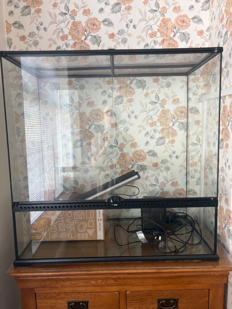 Vivarium full set up 