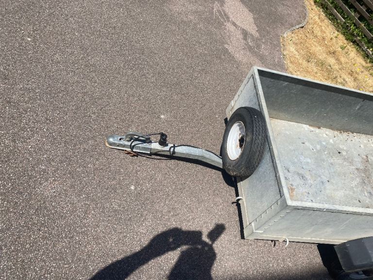 Galvanised Car Trailer