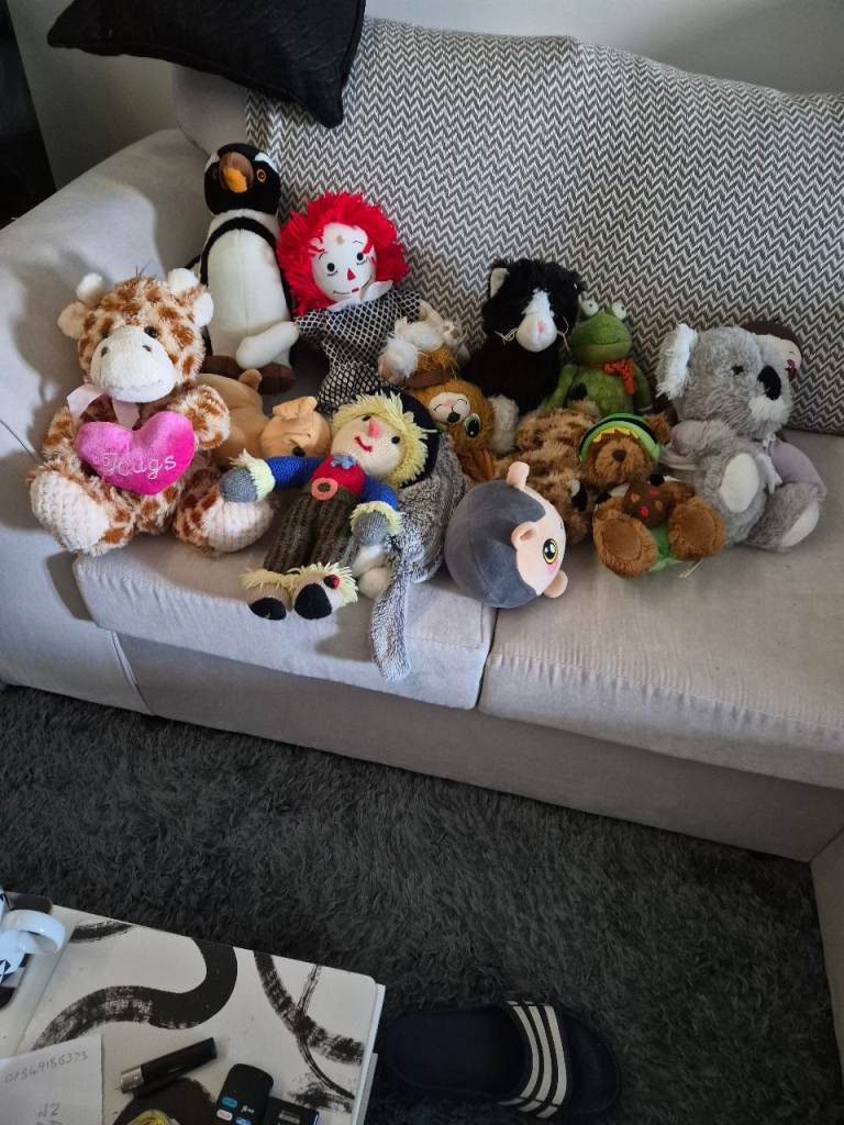 Soft assortment off toys