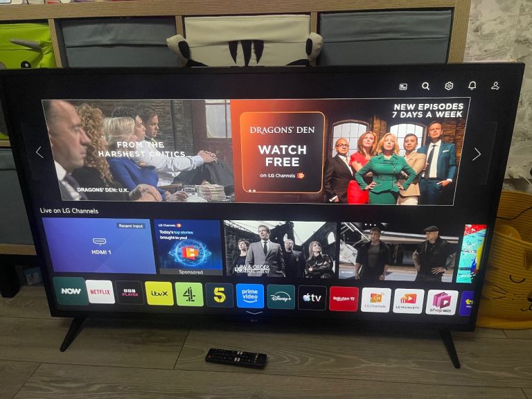 43” Sony android 4k uhd HDR smart tv 