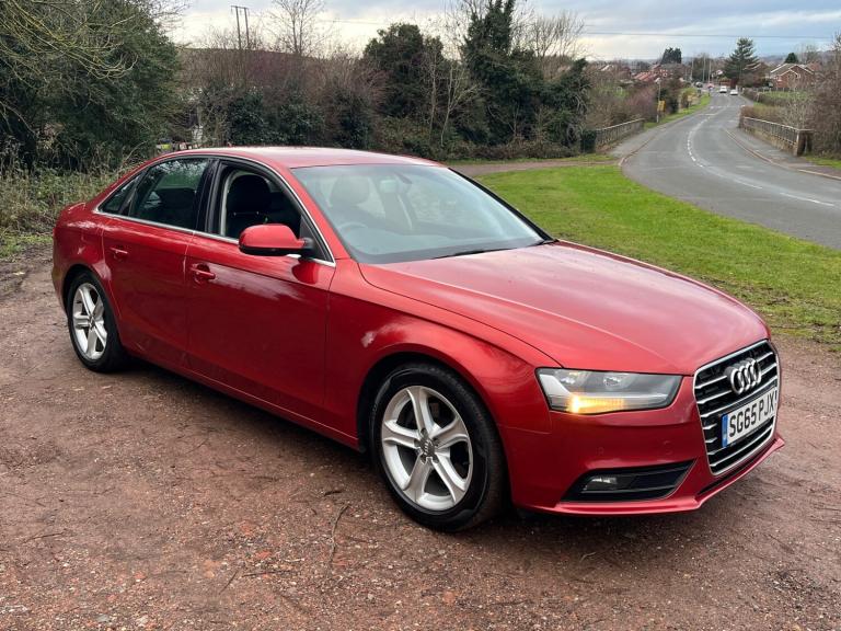 2015 Audi A4 2.0 TDI Ultra 163 SE Technik 4dr*BLACK LEATHER*AUGUST 26 MOT*£20 TAX* SALOON Diesel ...