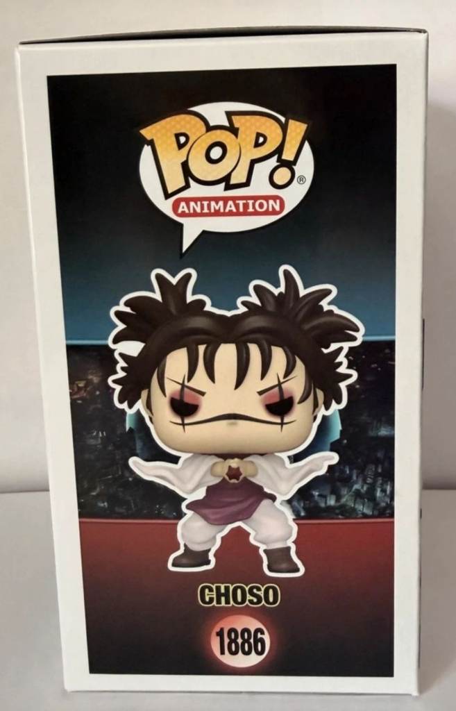 Funko Pop! Jujutsu Kaisen Choso 1886 Vinyl Figure – As Good As New
