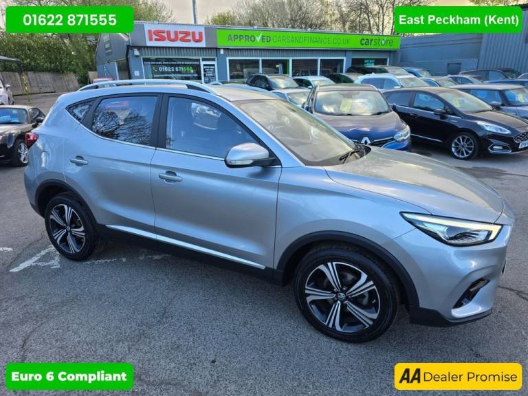 2023 MG MG ZS 1.5 VTi-Tech Excite 5dr SUV in Silver, 21,780 miles, 1 owner, full service  HATCHBA...