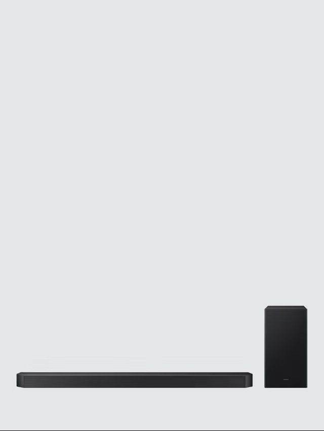 Samsung HW-Q600F Bluetooth Soundbar with Dolby Atmos & Wireless Subwoofer, Black.