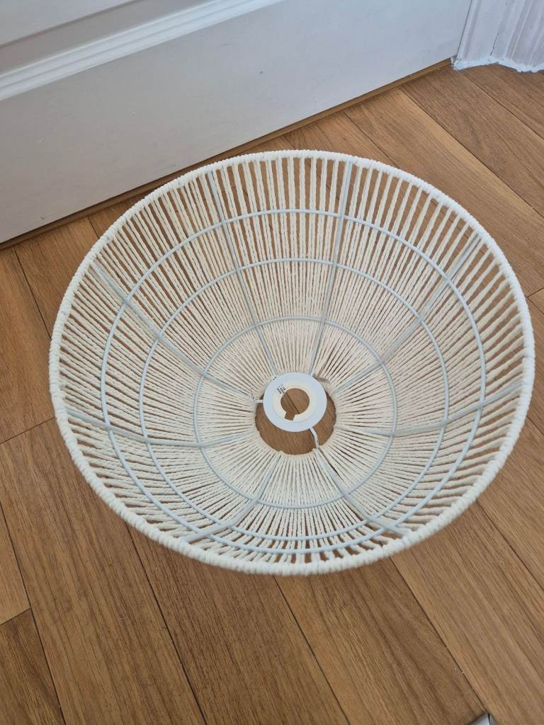 White Edited Life String Pendant Shade