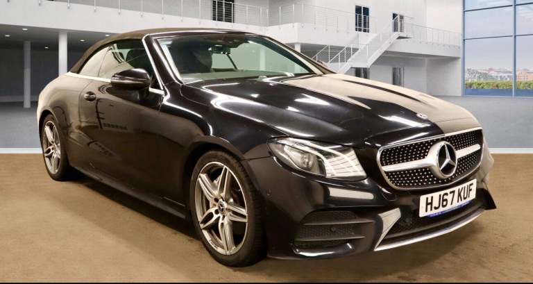 2017 Mercedes-Benz E Class 2.0 E220d AMG Line Cabriolet G-Tronic+ Euro 6 (s/s) 2dr CONVERTIBLE Di...