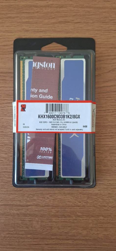 Kingston HyperX blu Kit (8GB and 16Gb)