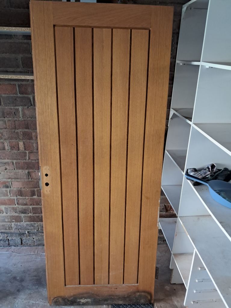 Two Internal Oak Cottage Door - Pre-Finished - 1951 x 772 x 43mm
