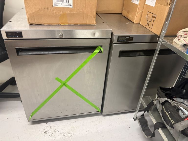 Two Williams Commercial Undercounter Fridges Spares or Repairs