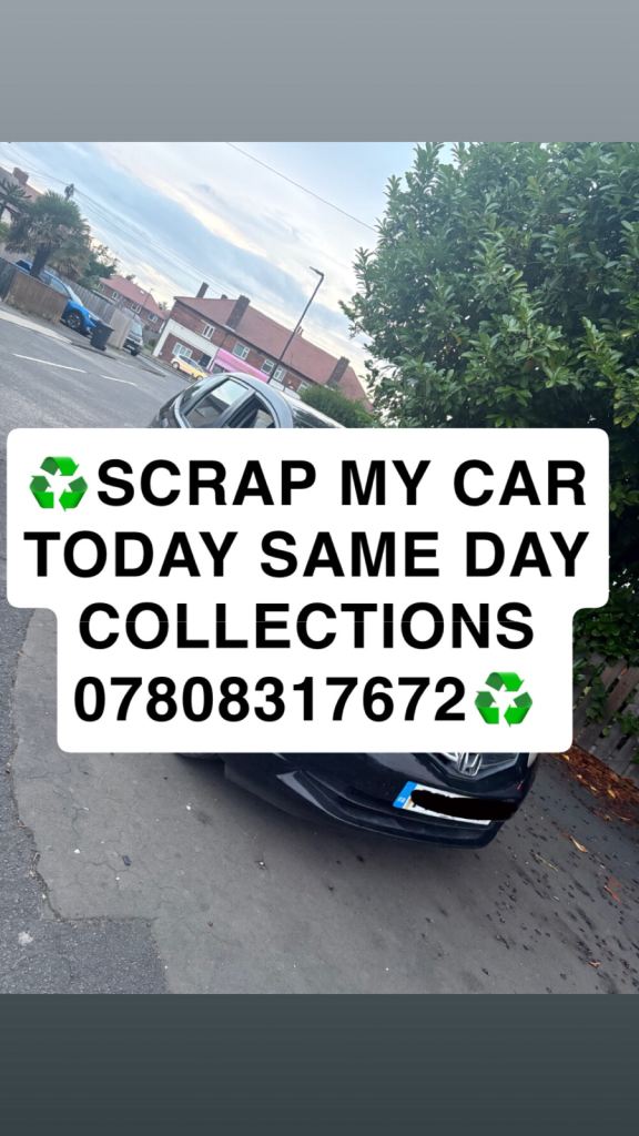 Scrap cars wanted