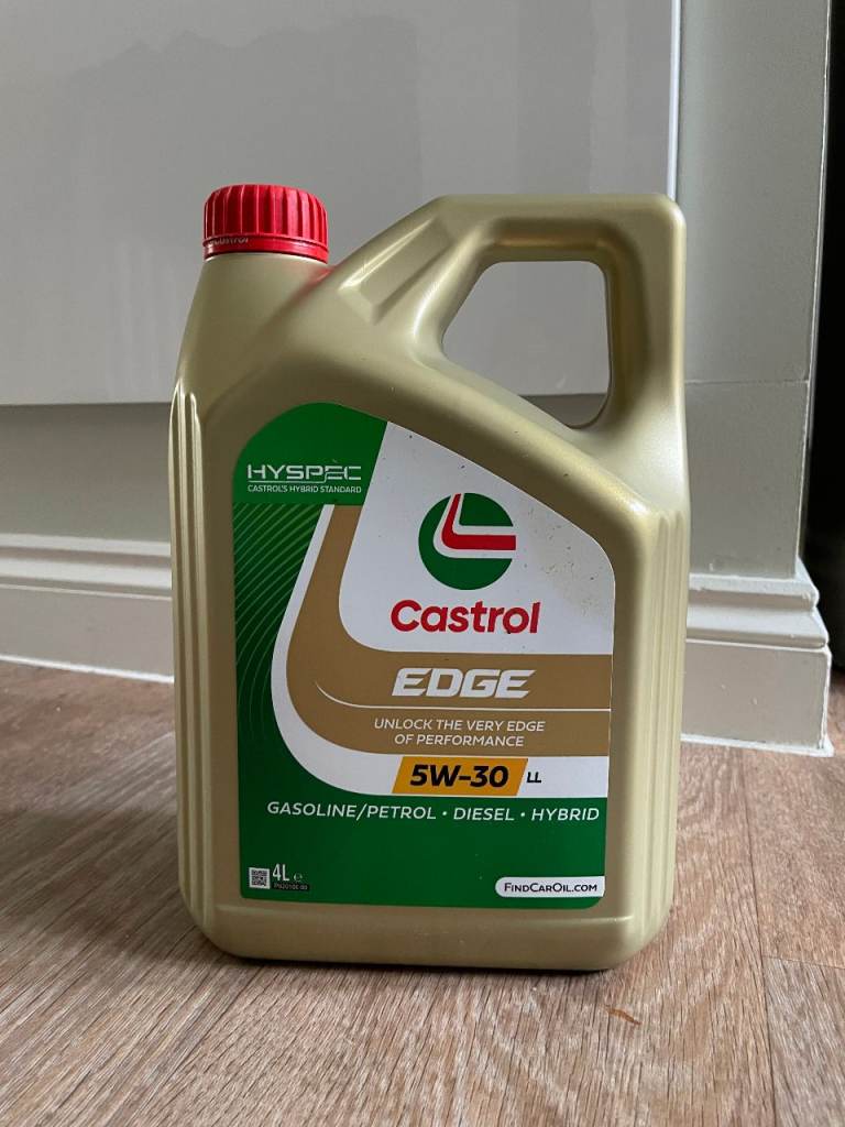 Castrol EDGE 5W-30 LL Engine Oil Fully Synthetic with Hyspec Standard, 4 Litre