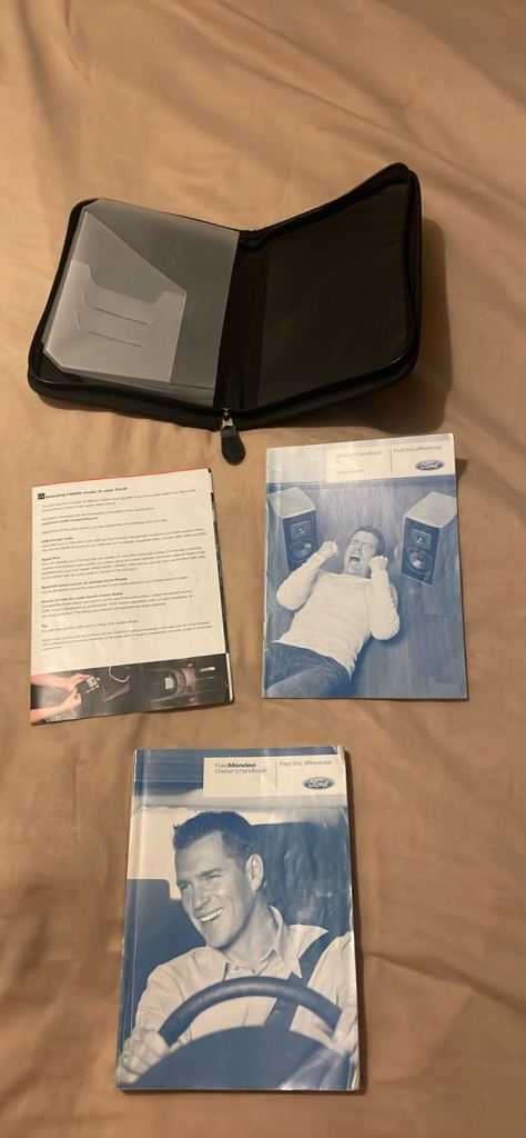 Ford Mondeo handbook