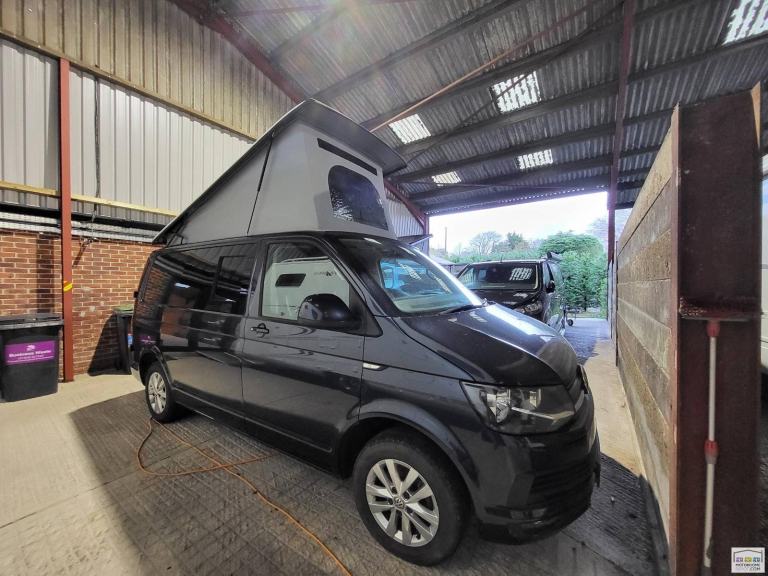 VW T6 Transporter 2016 95k 4 berth/5 belts SWB 5sp manual pop top