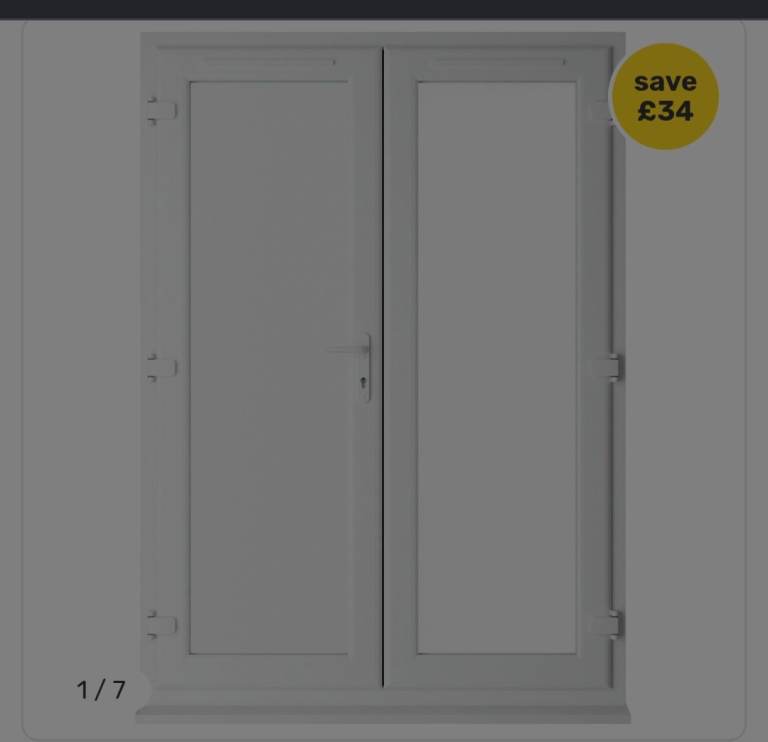 Wanted , White french doors . N. I