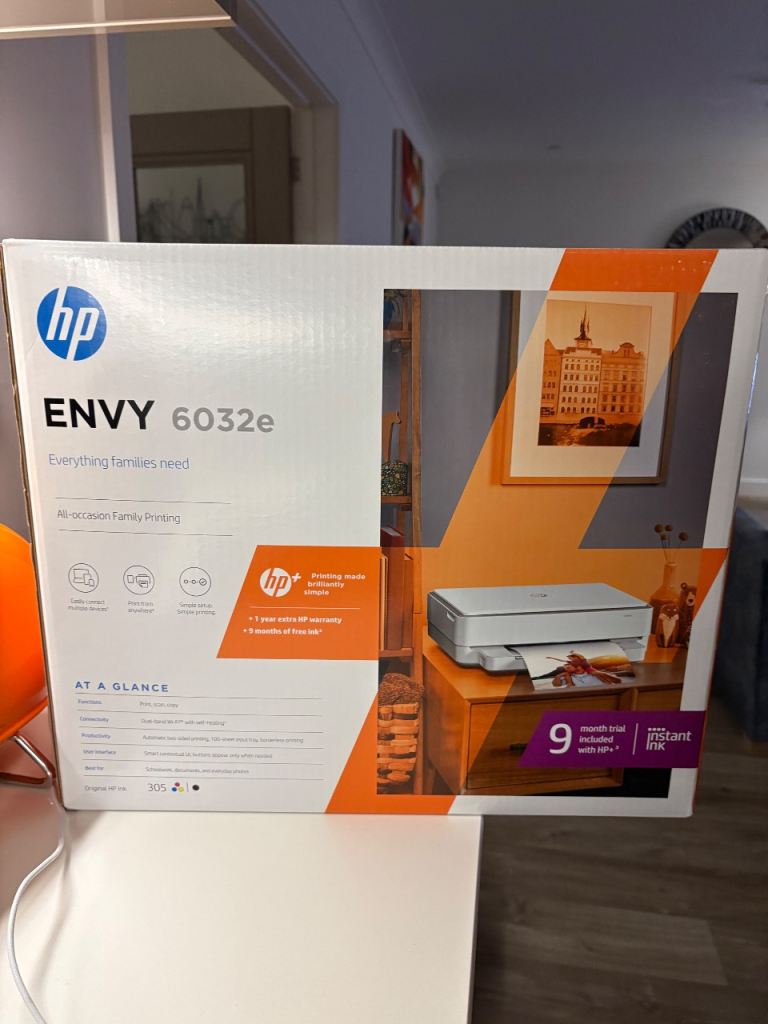 HP ENVY 6032e All-in-One Printer - Brand New in Box