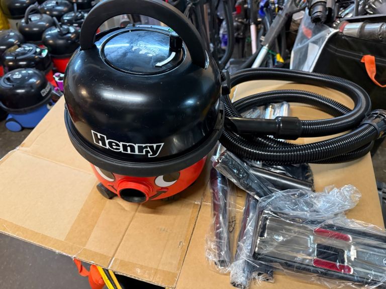 Henry Vacuum Cleaner with Accessories – As Good As New