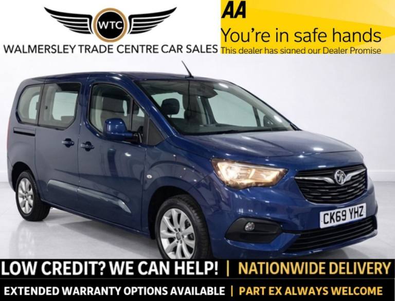 2019 Vauxhall Combo Life 1.5 Turbo D Energy XL 5dr [7 seat] MPV DIESEL Manual
