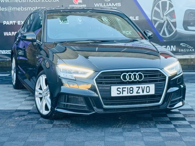 2018 Audi A3 1.0 TFSI S line Sportback Euro 6 (s/s) 5dr HATCHBACK Petrol Manual