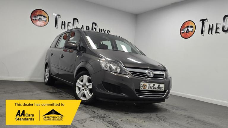 2014 Vauxhall Zafira 1.8 16V Exclusiv MPV 5dr Petrol Manual Euro 5 (120 ps) MPV Petrol Manual