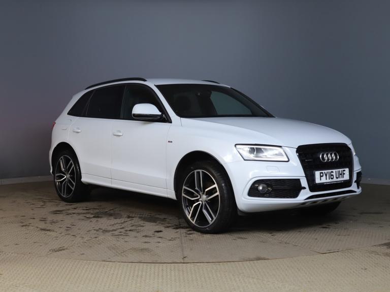 AUDI Q5 2.0 TDI 190 BHP S LINE PLUS QUATTRO S-TRONIC EURO6 ULEZ 2016