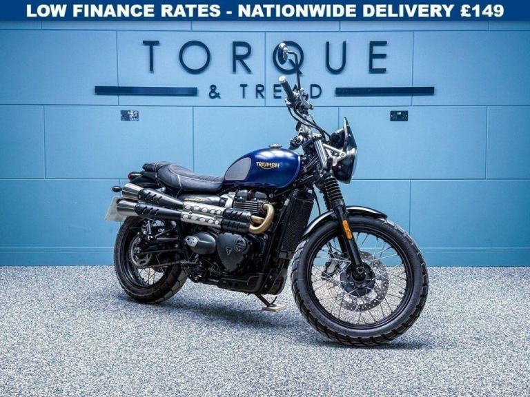 2022 TRIUMPH STREET SCRAMBLER 900 GOLD LINE LTD EDITION - LOW MILES - ONE OWNER