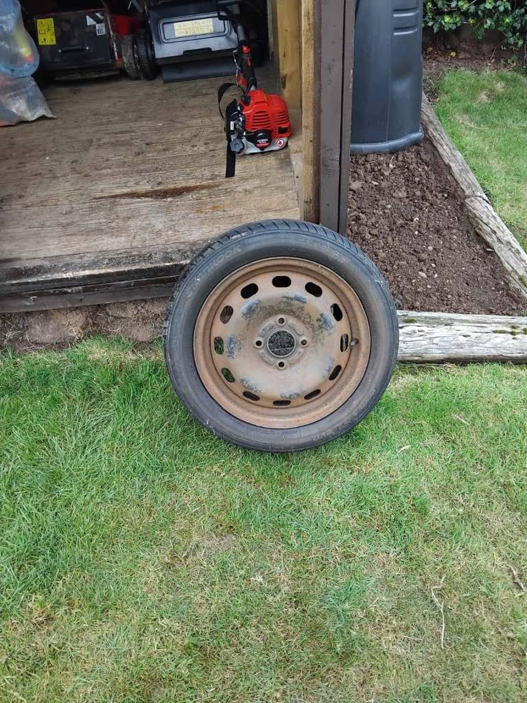 Fiesta spare wheel