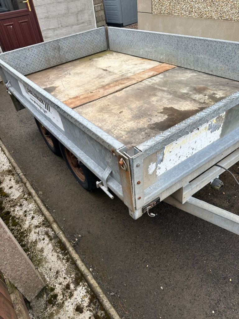 Indespension Twin Axle Trailer   8ft x 5ft  