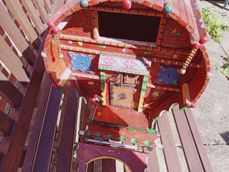 Model of a Gypsy Caravan