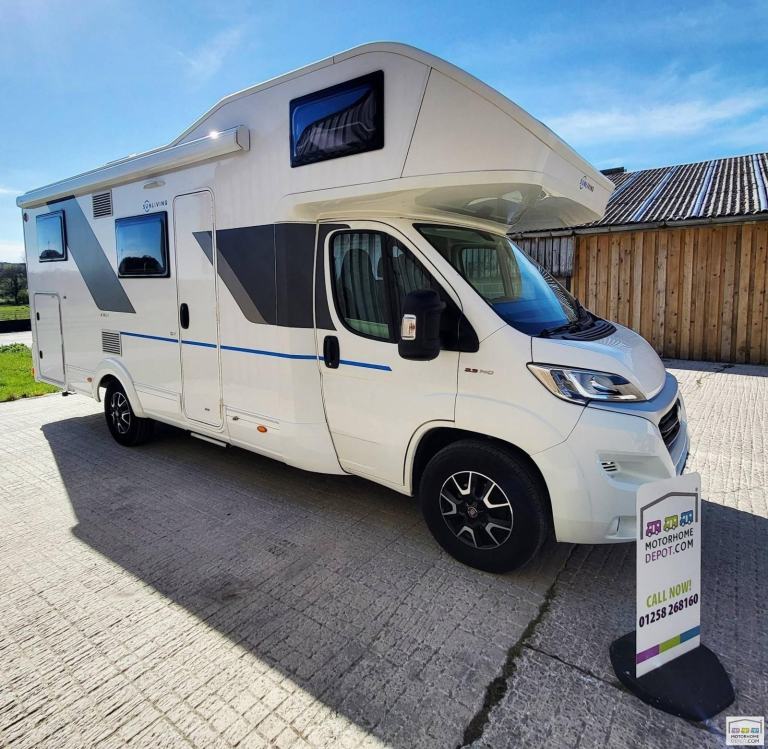 Adria Sun Living A75 DP 6 berth/belt 2021 motorhome 26k 7.4m 3500kgs