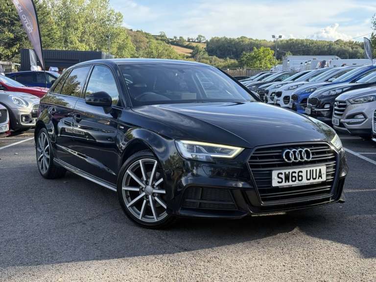 2017 Audi A3 1.4 TFSI CoD Black Edition ULEZ Petrol Manual 5 Door Hatchback Petrol Manual