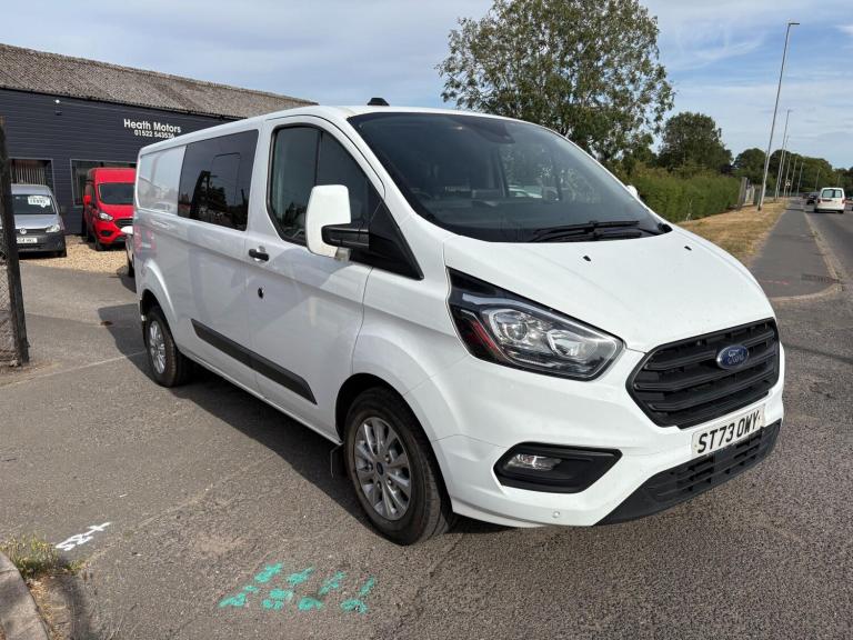 2023 Ford Transit Custom 2.0 300 Ecoblue Trend Crew Van Double Cab Limited Combi Van Diesel Manual