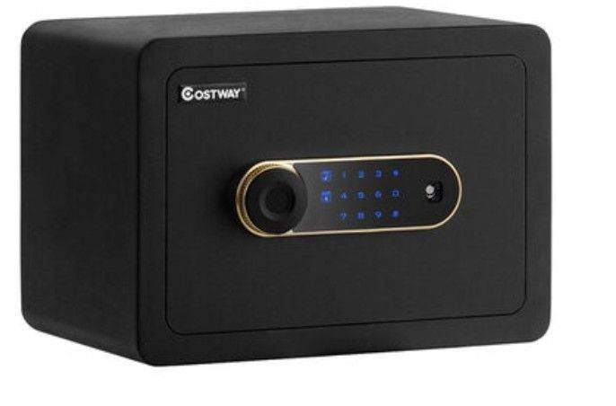 Costway Security Safe Box with Keypad - Black