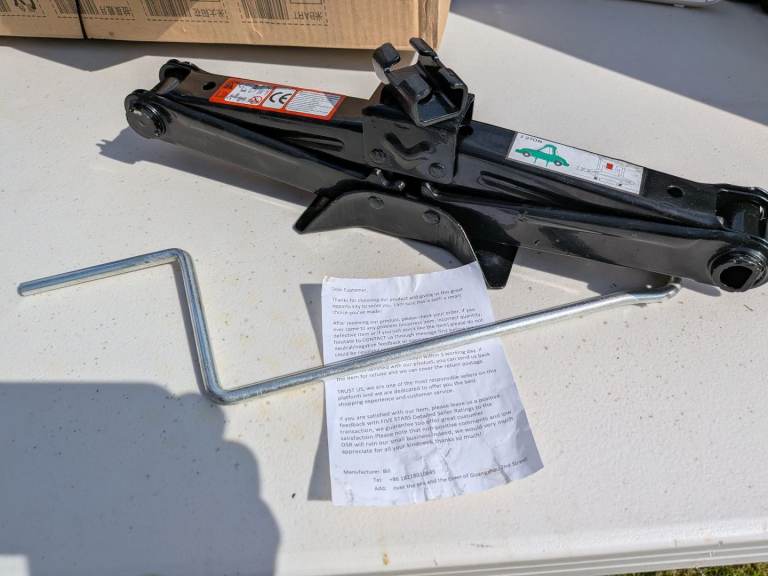 2.0 Ton Standard Automotive Scissor Jacks 
