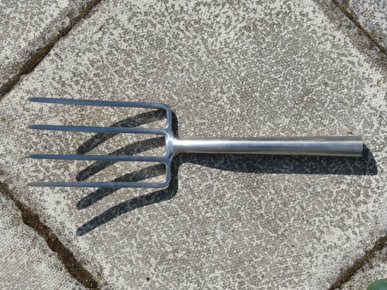 Stainless Steel Garden Fork, NO HANDLE