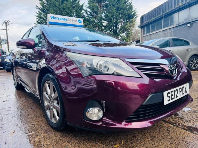 2012 Toyota Avensis 2.0 D-4D T Spirit 4dr SALOON Diesel Manual