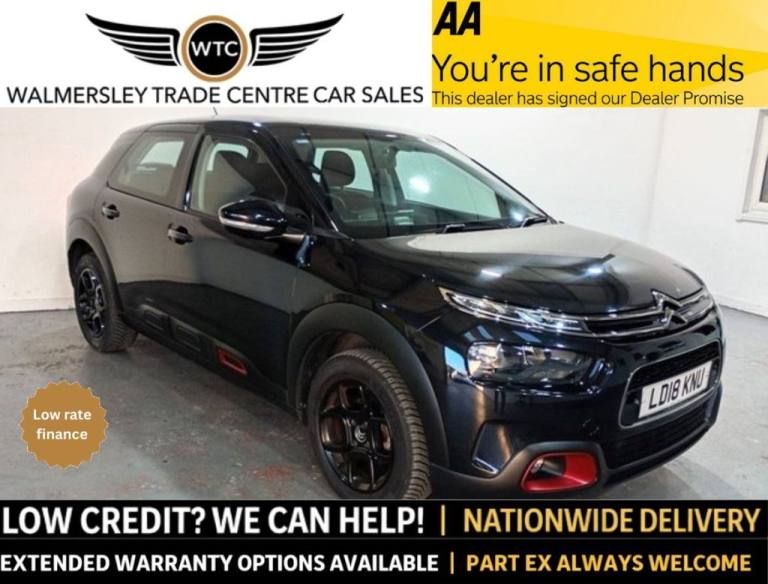 2018 Citroen C4 Cactus 1.2 PureTech Feel Edition Hatchback 5dr Petrol Manual Euro 6 (82 ps) Hatch...
