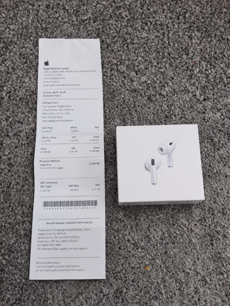Apple AirPods Pro 2 – As Good As New, Boxed