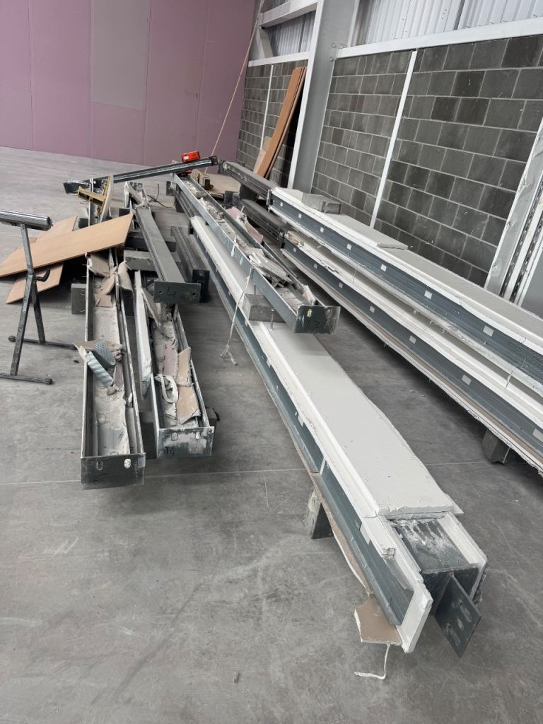 RSJ steel needing uplifted