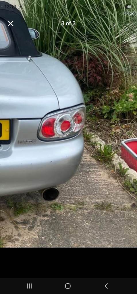 MAZDA MX-5 CLEAR TAIL LIGHTS - FIT MK2 MK2.5 MX5 ROADSTER 