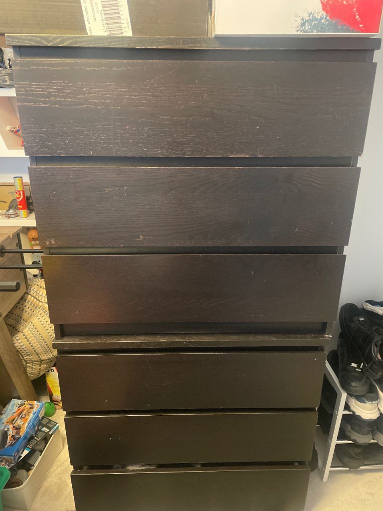 IKEA 3 draw units  x 2