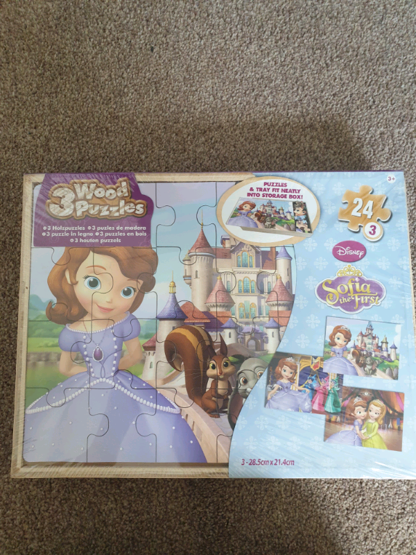 BRAND NEW - Sofia the First Wooden Puzzle