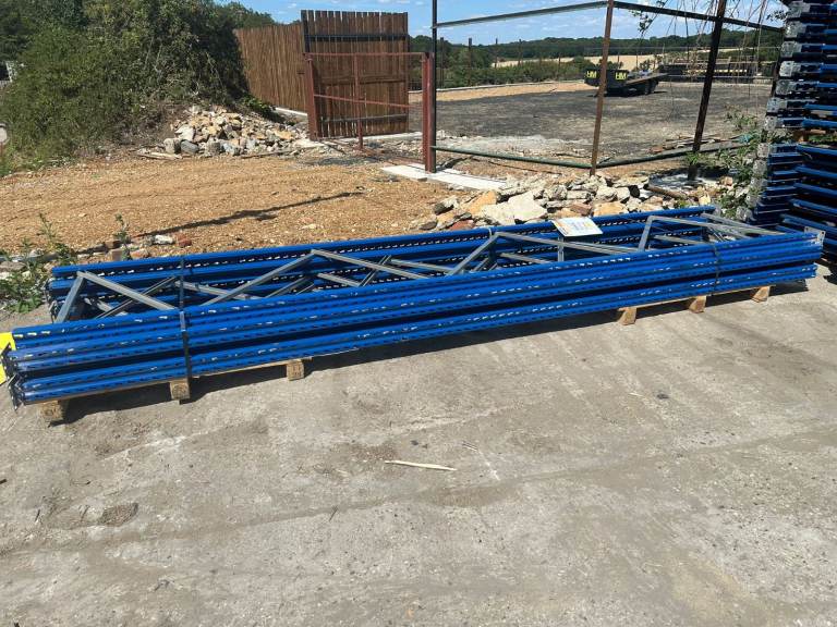 STOW PALLET RACKING STORAGE INDUSTRIAL WAREHOSUE GARAGE WORKSHOP FRAMES & BEAMS 