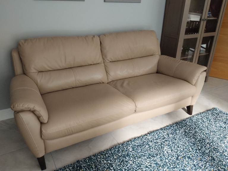 Sofology Leather Settee