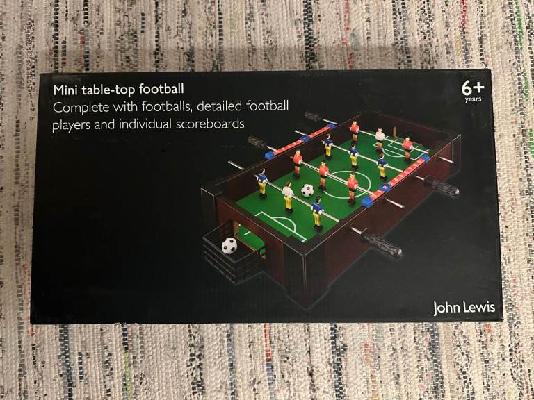 John Lewis - mini table top football