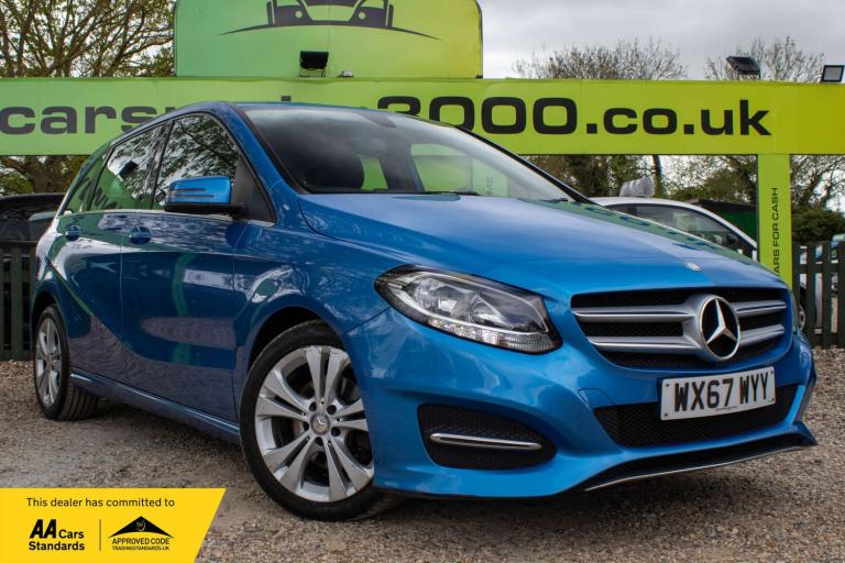 2017 Mercedes-Benz B Class 2.1 B 200 Sport D Auto 5dr MPV Diesel Automatic