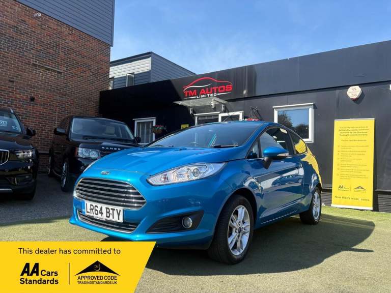 2014 Ford Fiesta 1.25 Zetec Euro 5 3dr Petrol