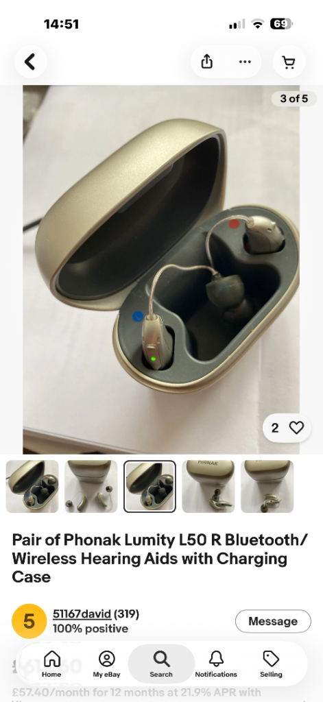 PHONAK hearing aid